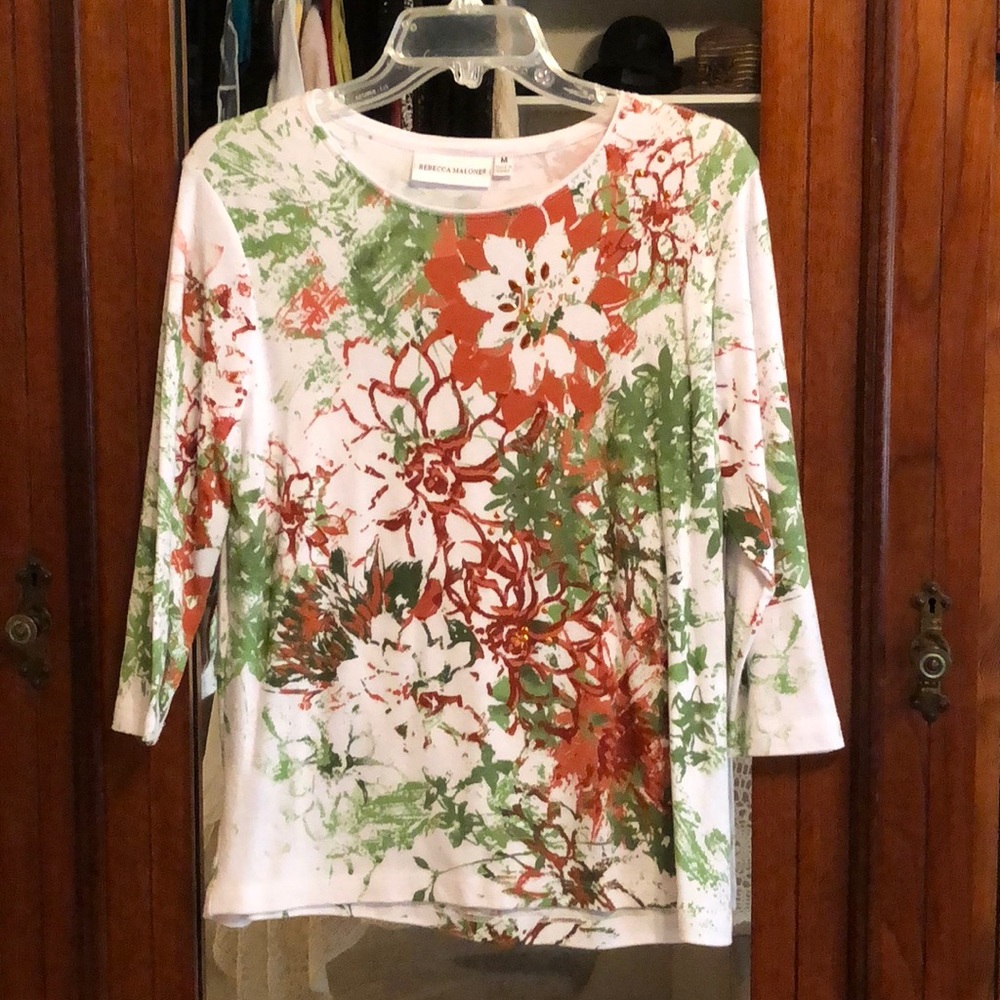 Rebecca Malone 3/4 sleeve shirt